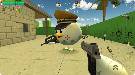 Tangkapan Skrin Chicken Gun 3