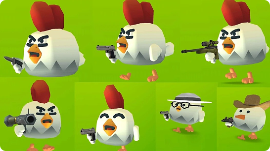 Tangkapan Skrin Chicken Gun 4